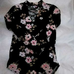 Long Sleeve floral blouse